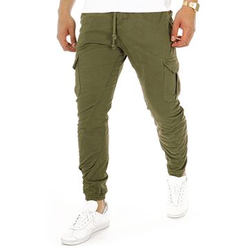 Urban Classics - TB1268 Pantalones cargo verde caqui