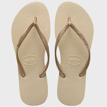 Havaianas - Chanclas de mujer Slim 4000030 Beige