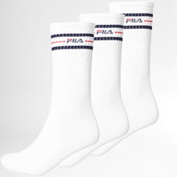 Fila - 3 Pares De Calcetines Calze F9092 Blanco