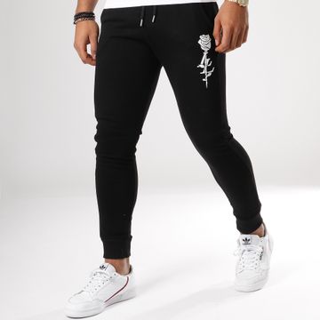Luxury Lovers - Jogging Pants Pink Typo Negro Blanco