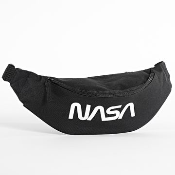 NASA - Bolsa Banana Negra Logo Gusano