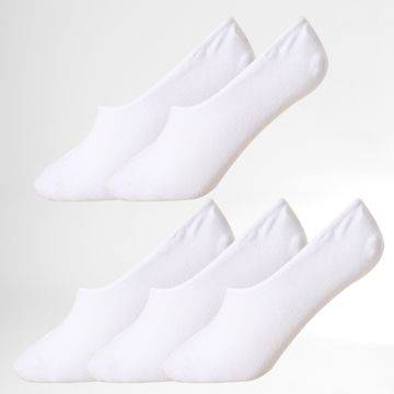 Jack And Jones - 5 Pares De Calcetines Multi Blancos Básicos
