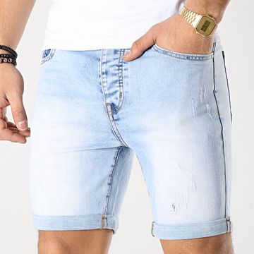 LBO - LB054-B6 Pantalones cortos azul claro