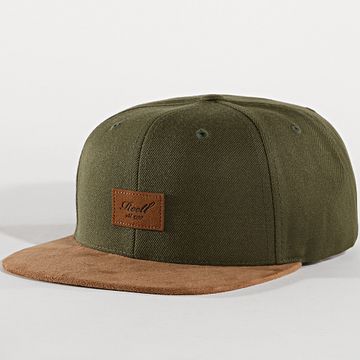 Reell Jeans - Snapback Cap Suecia Caqui Verde Marrón