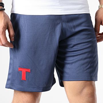 Okawa Sport - Verde oliva Et Tom Toho Azul marino Pantalones cortos de chándal