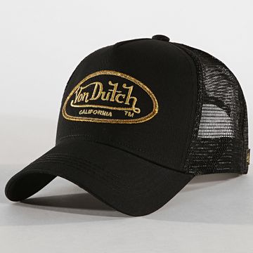 Von Dutch - Gorra Trucker LBO Negro Oro