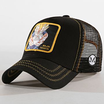 Capslab - Majin Vegeta Trucker Cap Negro
