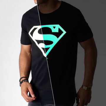DC Comics - Glow In The Dark Tee Shirt Negro