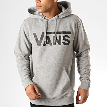Vans - Sudadera con capucha Classic Po Hd II A456BADY1 Gris jaspeado