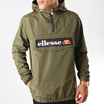 Ellesse - Cortaviento Cremallera Cuello Montura 2 Oh SHS06040 Caqui Verde