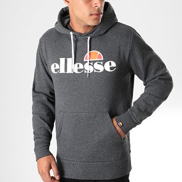 Ellesse - Sudadera con capucha Gottero SHC07407 Gris antracita