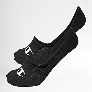 Champion - Lote de 2 Pares de Calcetines Invisibles Y08QK Negro