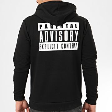Parental Advisory - Sudadera Verso Negra