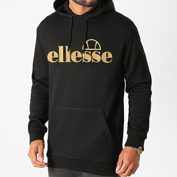 Ellesse - Sudadera con Capucha Tofanato SLB11615 Negro Oro