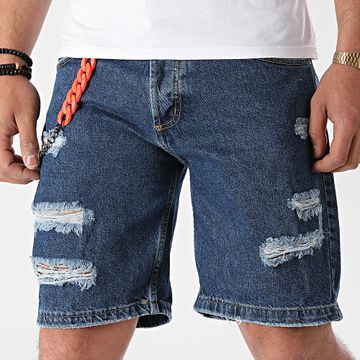 John H - SEU502 Pantalones cortos vaqueros azules