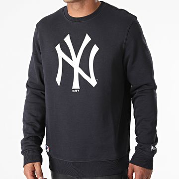 New Era - Sudadera con cuello redondo New York Yankees Team Logo 11204078 Azul Marino
