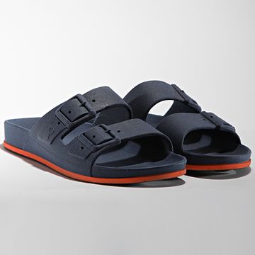 Cacatoès - Sandalias Brasilia Azul Marino Naranja Fluo