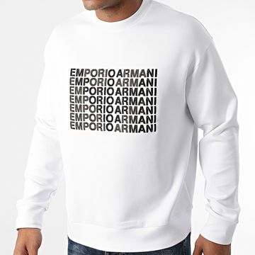 Emporio Armani - Sudadera Cuello Redondo 6K1M62-1JHSZ Blanco