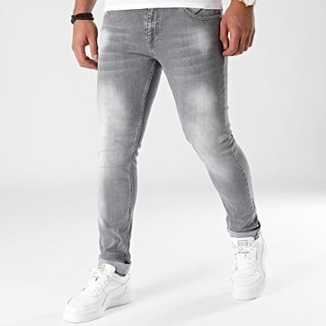 LBO - Vaqueros 1870 Slim Fit Vaquero Gris Claro