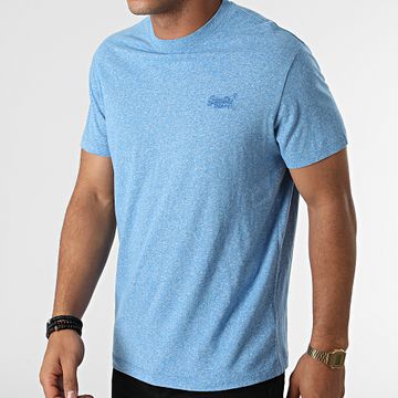 Superdry - Camiseta Vintage Logo Bordado M1011245A Heather Blue