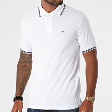 Emporio Armani - Polo de manga corta 8N1FB3-1JPTZ Blanco