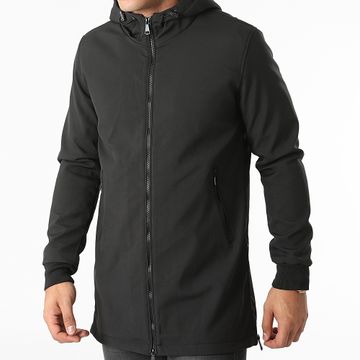 Frilivin - Chaqueta Capucha Cremallera DL068 Negro