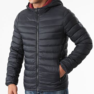 Teddy Smith - Anorak con capucha Blighter azul marino