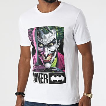 DC Comics - Camiseta Joker Hook Blanco