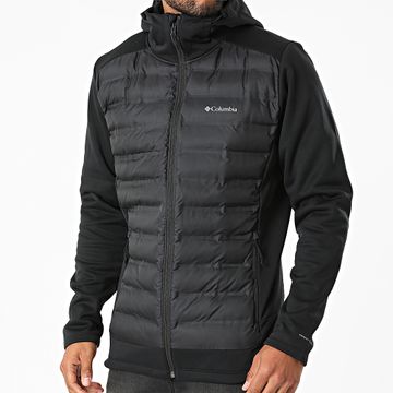 Columbia - Chaqueta Out-Shield Hybrid con capucha y cremallera negra