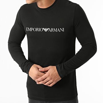 Emporio Armani - Camiseta de manga larga 8N1TN8-1JPZZ Negro