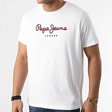 Pepe Jeans - Camiseta Eggo Blanca