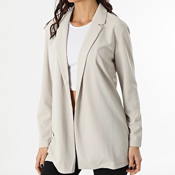 Only - Chaqueta Americana Mujer Geggo Beige