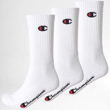 Champion - Pack De 3 Pares De Calcetines Calzini Blanco