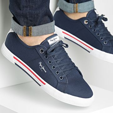 Pepe Jeans - Zapatillas Brady PMS30816 Azul marino