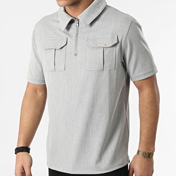 Uniplay - Polo Manga Corta TS-14 Gris
