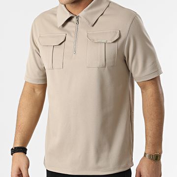 Uniplay - Polo Manga Corta TS-14 Beige