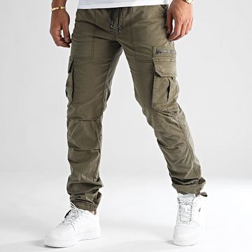 LBO - 0171 Pantalón cargo verde caqui