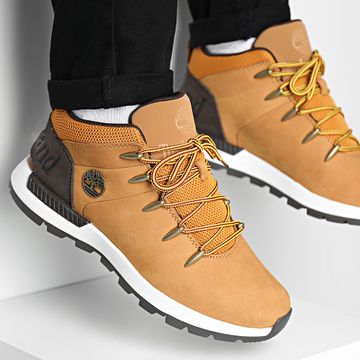 Timberland - Zapatillas Sprint Trekker Mid A257D Trigo Nubuck Marrón