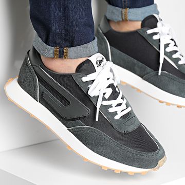 Diesel - Zapatillas Racer Y02873 Volcanic Ash Brilliant White