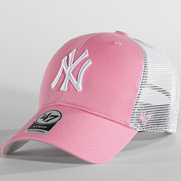 '47 Brand - Gorra MVP Trucker BRANS17CTP New York Yankees Rosa