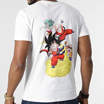 Dragon Ball Z - Kinto Un Chest Camiseta Blanco