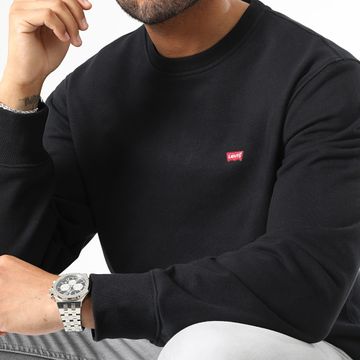Levi's - Sudadera Cuello Redondo 35909 Negro