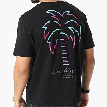 Luxury Lovers - Vice City Los Ángeles camiseta grande de gran tamaño negra