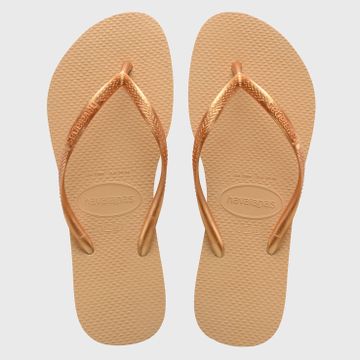Havaianas - Chanclas de mujer Slim Beige