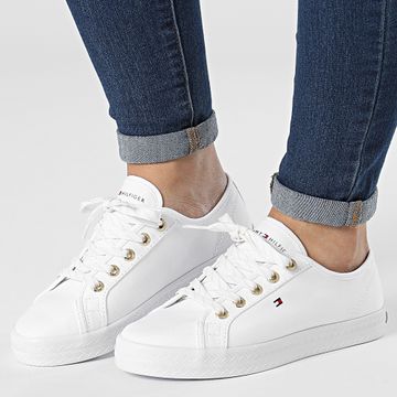 Tommy Hilfiger - Zapatillas Essential Nautical 6512 White para mujer