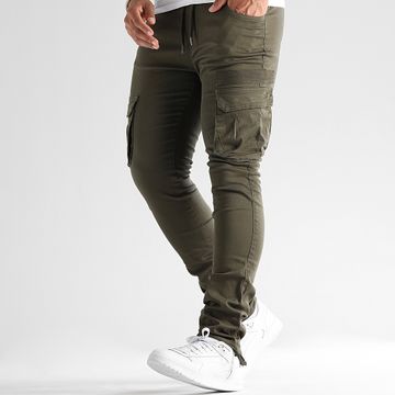 LBO - 2545 Pantalones Cargo Caqui Verde