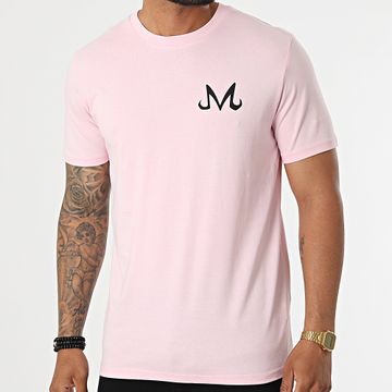 Dragon Ball Z - Camiseta pecho Majin Rosa claro Negro