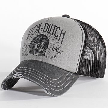 Von Dutch - Cas1 Crew Trucker Cap Gris