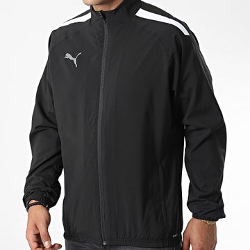 Puma - Chaqueta con cremallera Team LIGA Sideline 657259 Negro