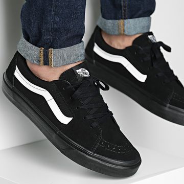 Vans - Zapatillas Sk8 Low 5KXDBZW Contrast Negro Blanco